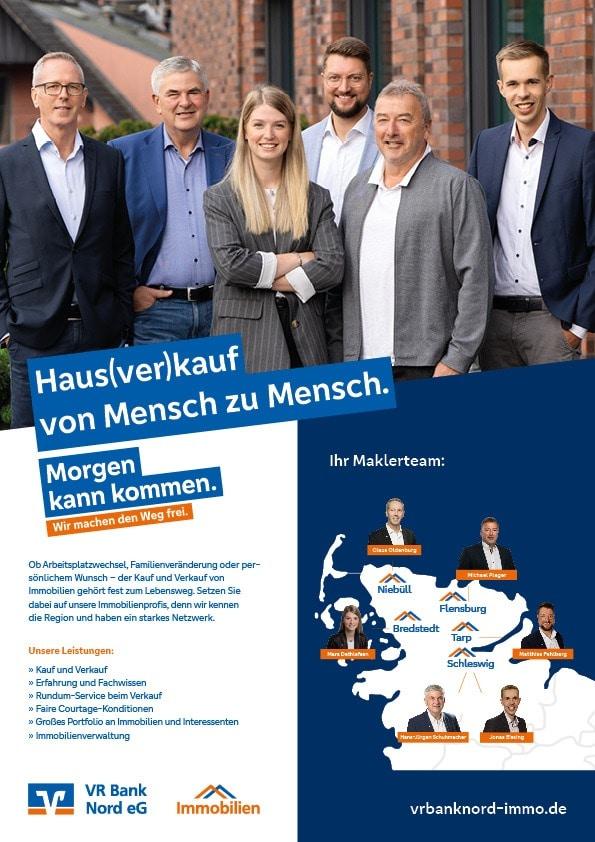 Ihr Immo-Team der VR Bank Nord