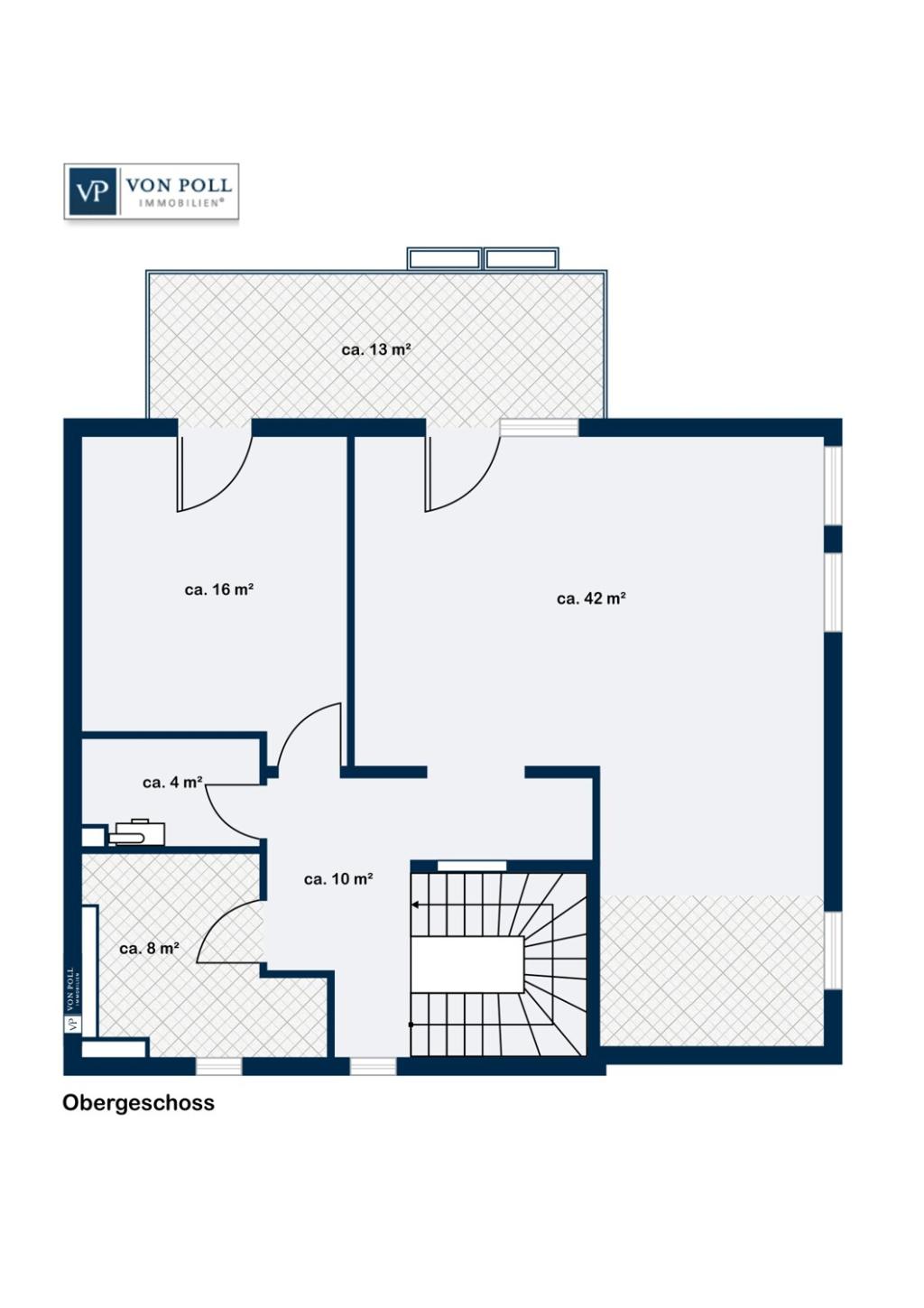 Grundriss 1. Obergeschoss
