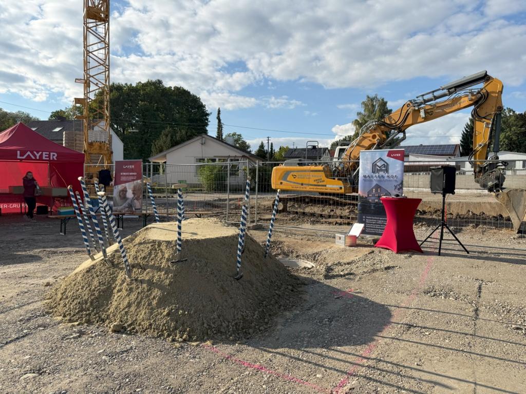 Baustart erfolgt