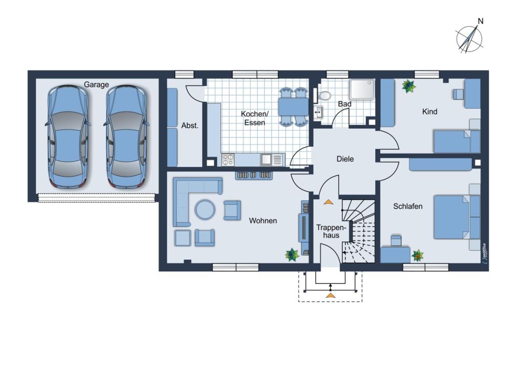 Grundriss EG