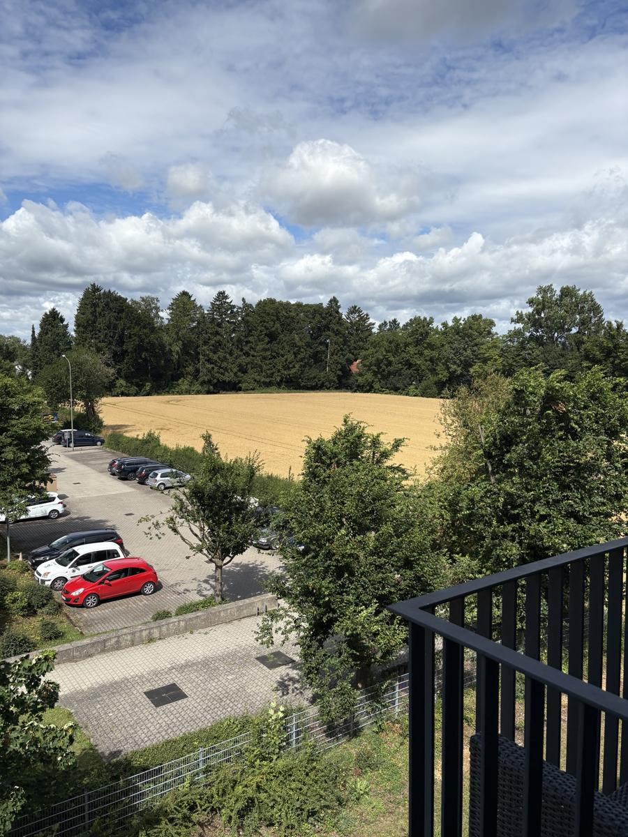 Blick vom Balkon