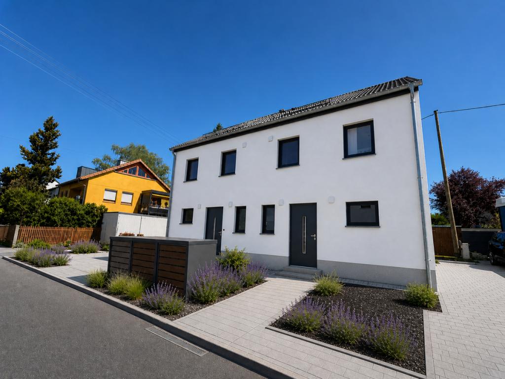 Erstbezug: Stilvolle DHH mit großzügigem Wohnkomfort, EBK & Top-Bahnanbindung - Foto 4