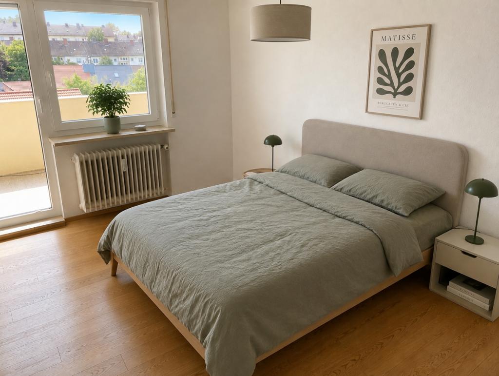 Penthouse in Augsburg-Göggingen | 2 Balkone | Aufzug | TG-Stellplatz | Top Wohnlage - Foto 3