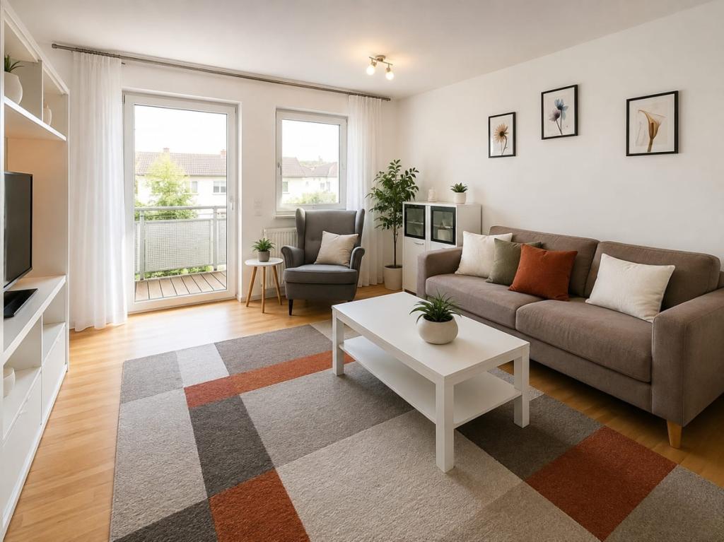 ***Mitten im Leben, ganz bei sich – Betreutes Wohnen mit sonnigem Westbalkon in Haunstetten!*** ab 55 - Foto 1