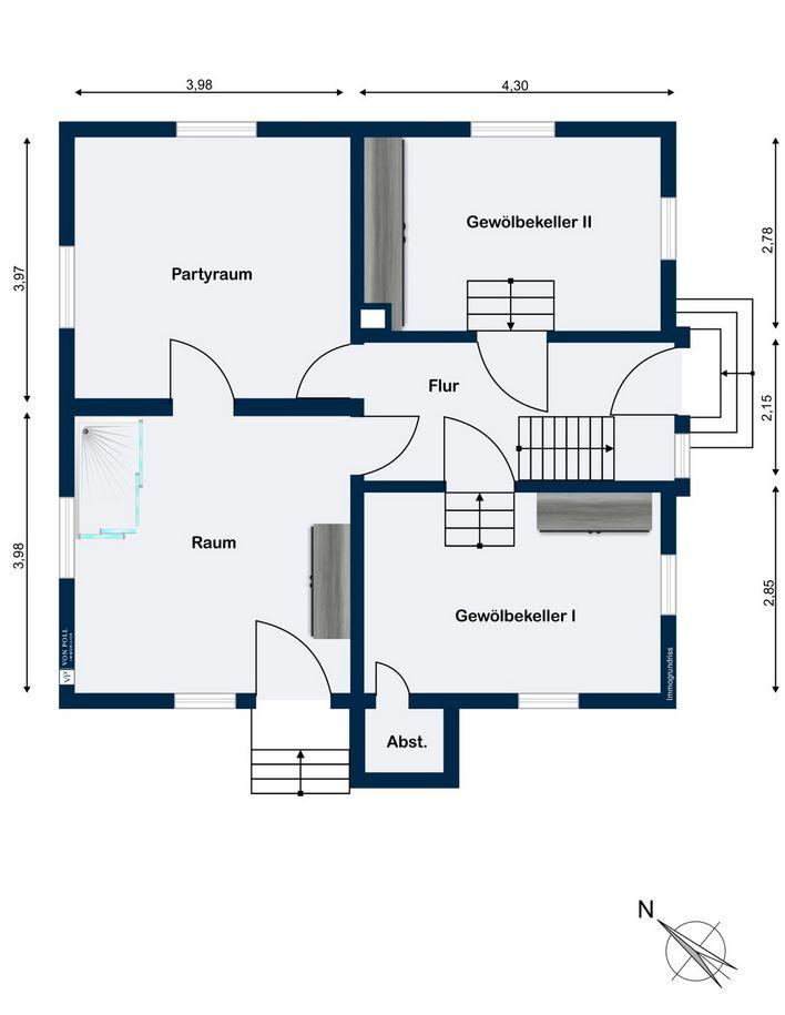 Grundriss Keller