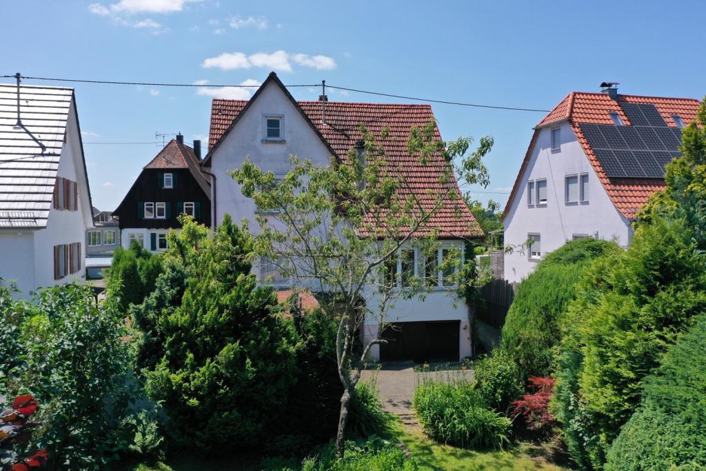 Drohnenaufnahme Haus Rückseite