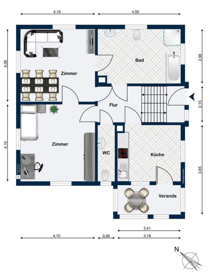 Grundriss Erdgeschoss