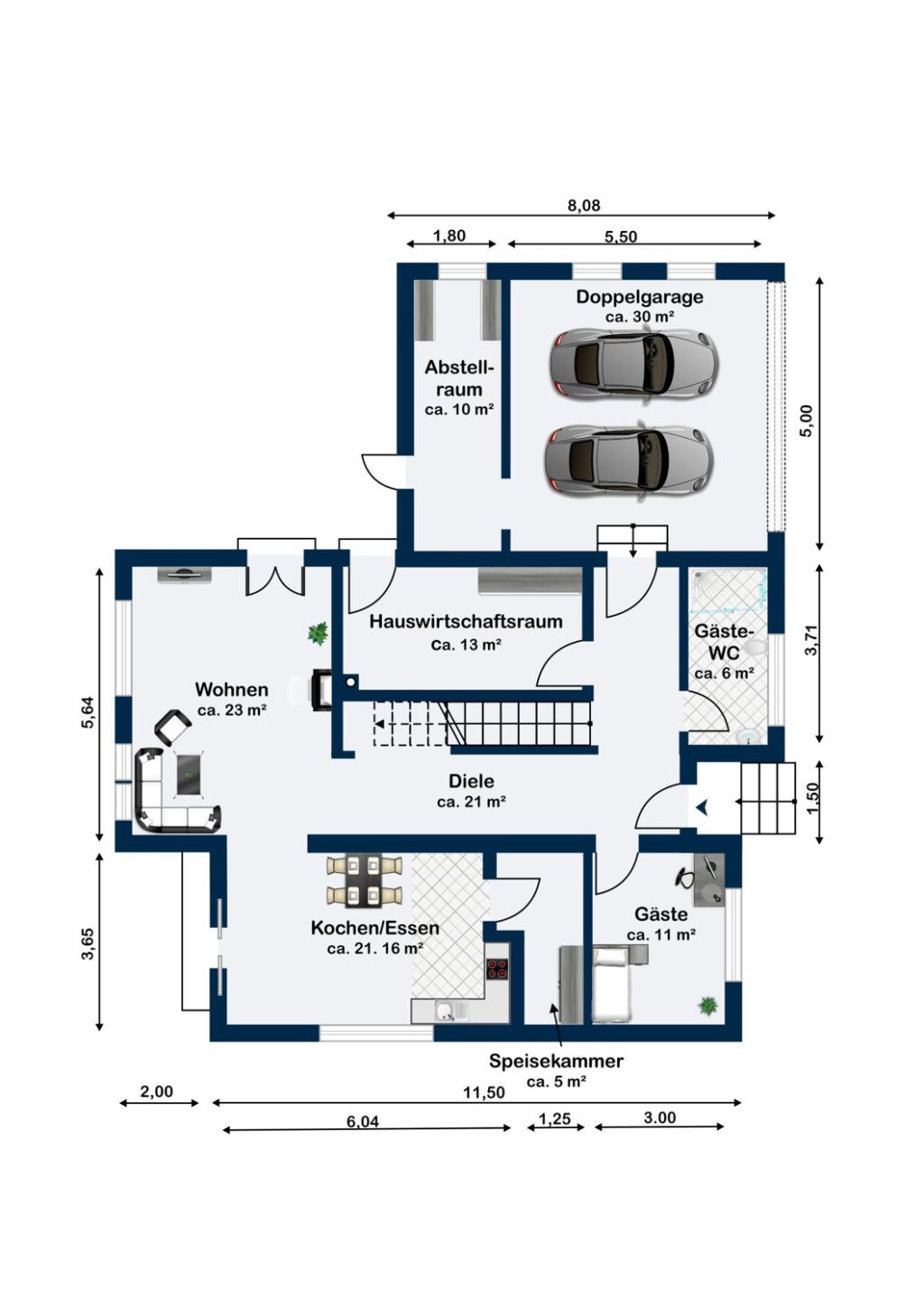 Grundriss EG