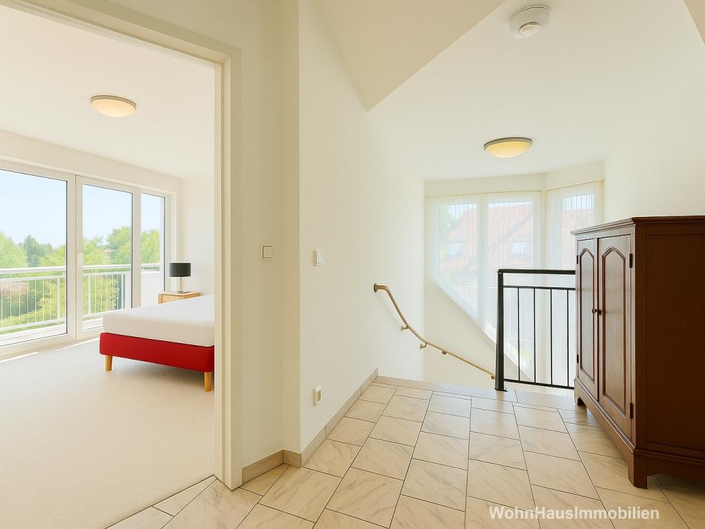 Flur und Schlafzimmer