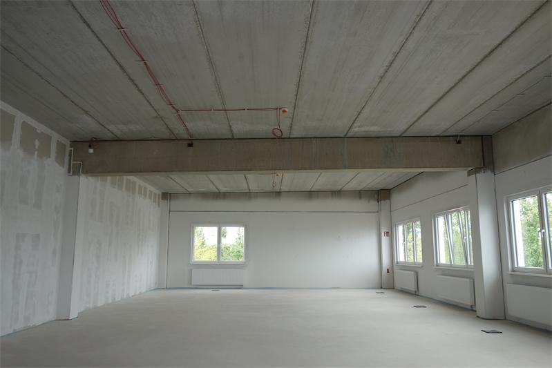 Büro unausgebaut