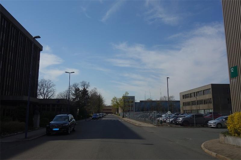 Umgebung auf dem Gewerbehof
