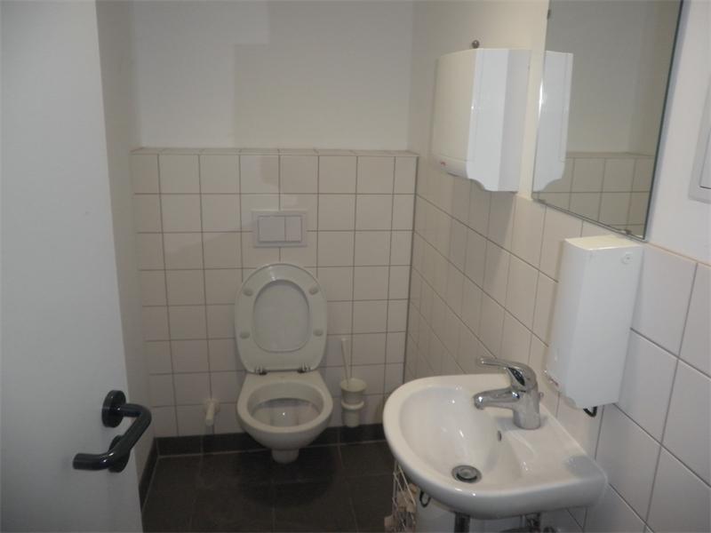 WC in der Halle