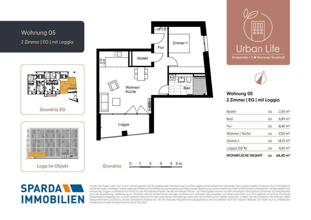 Grundriss Wohnung 05