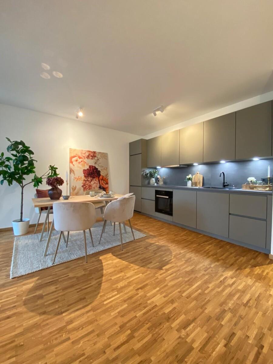 Muster-Wohn-/ Essbereich