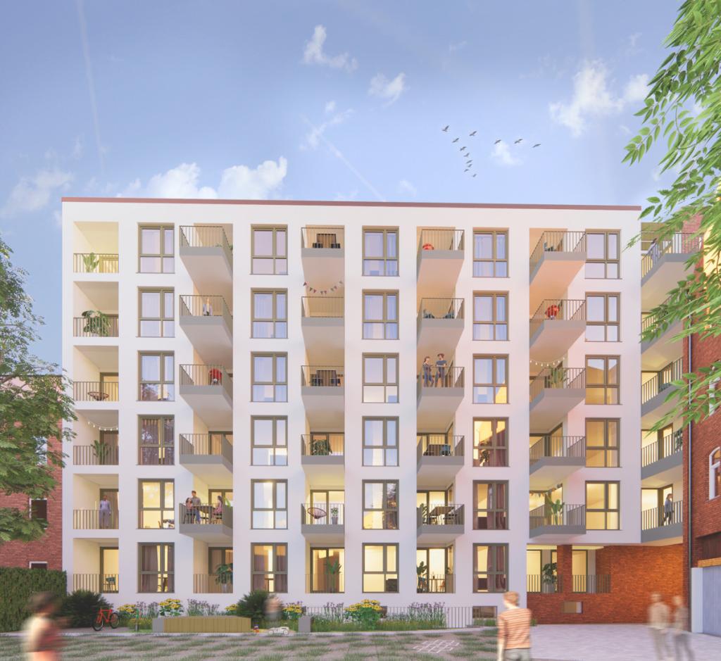 Neubauwohnung mit Balkon - mitten in der Nordstadt