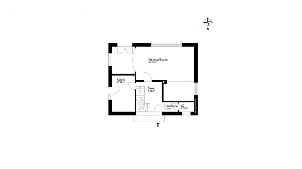 Grundriss Erdgeschoss