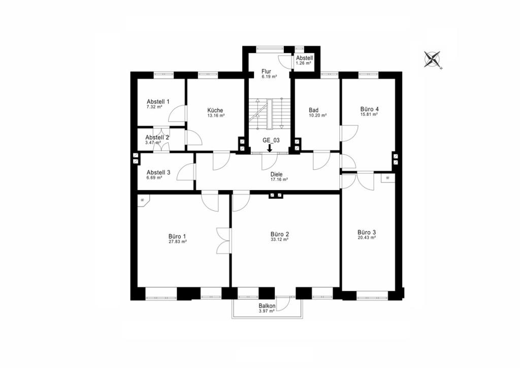1. Obergeschoss (Wohnung 1)