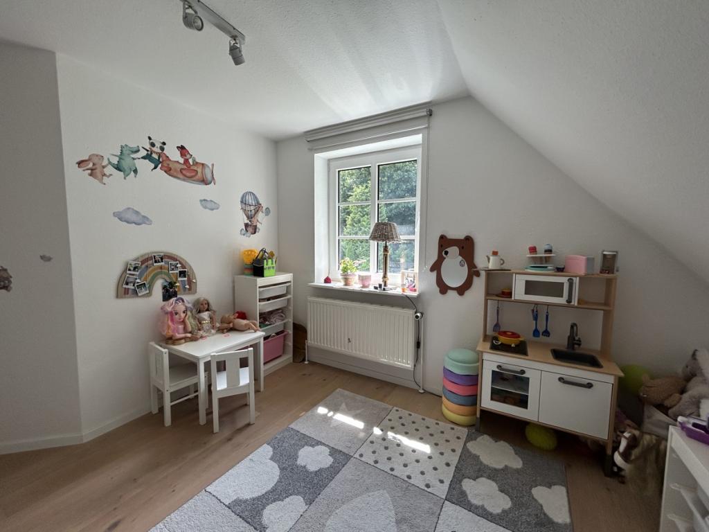 Arbeitszimmer im Dachgeschoss