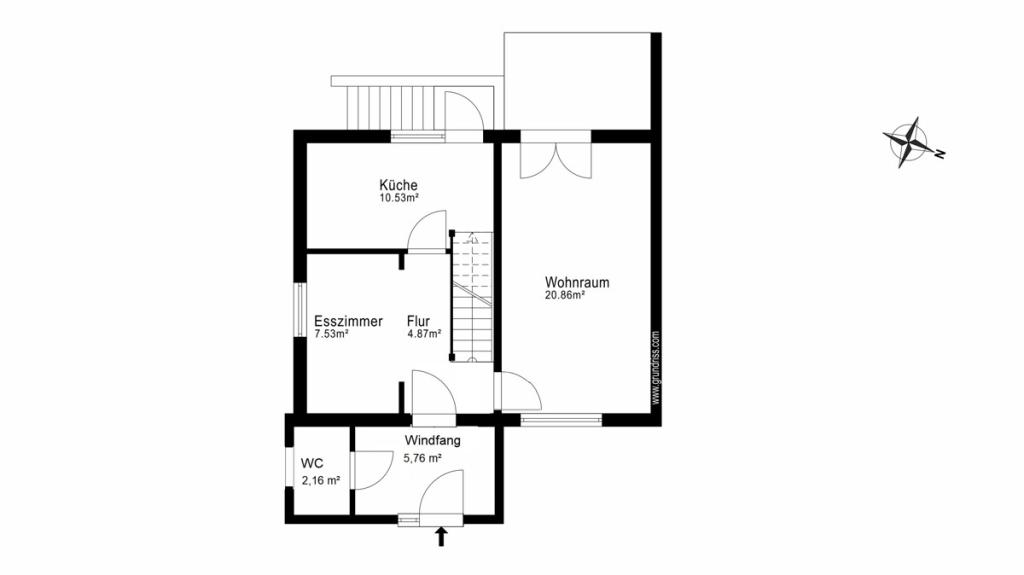 Grundriss Erdgeschoss