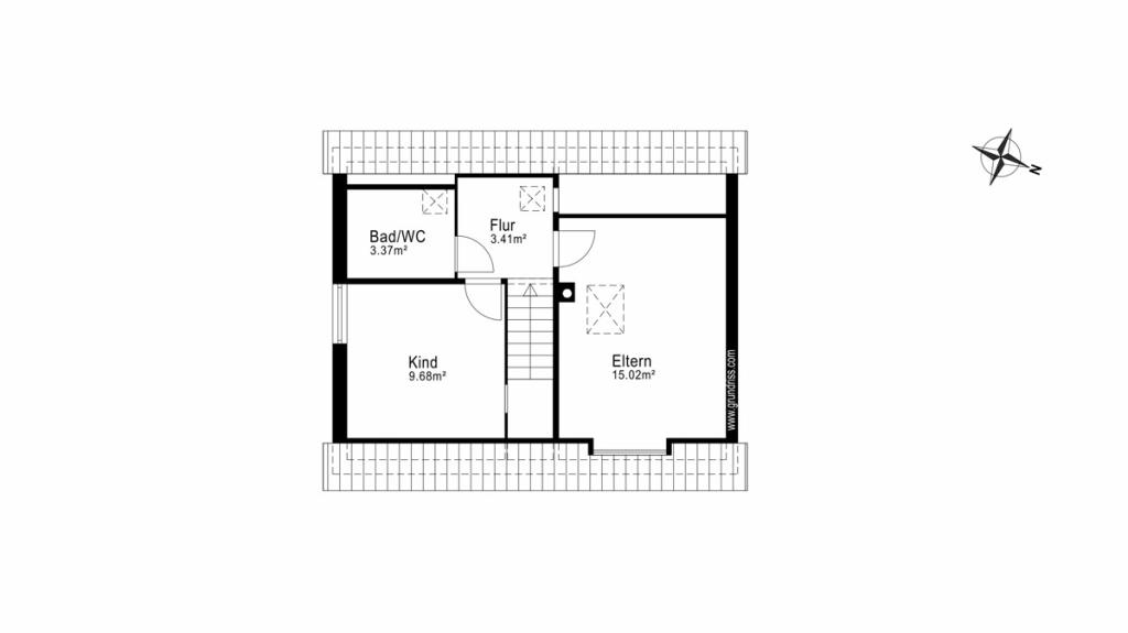 Grundriss Dachgeschoss