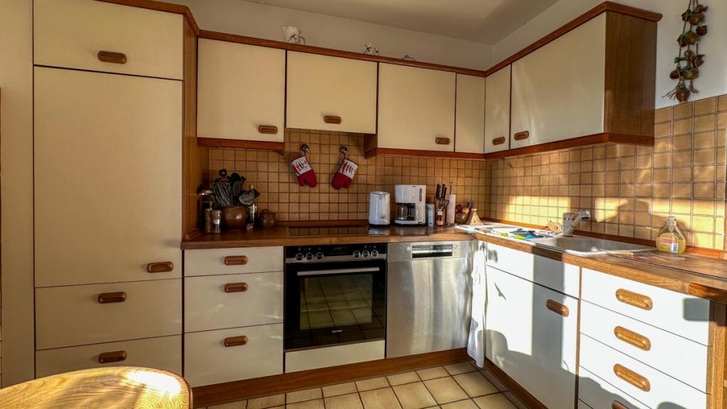 Einbauküche im Erdgeschoss