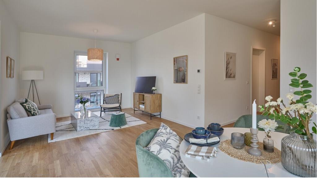 3-Zimmer-Neubauwohnung mit Elbblick - Photo 2