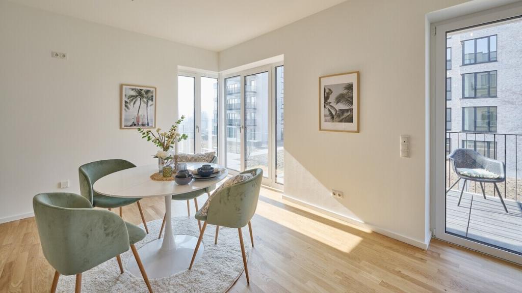 3-Zimmer-Neubauwohnung mit Elbblick - Photo 4