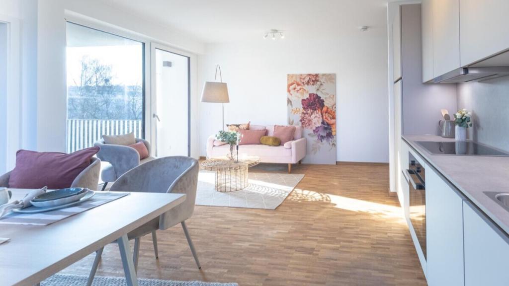 Erstbezug! Moderne 3-Zimmer-Wohnung in Uni-Nähe! - Foto 2