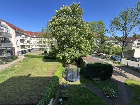Blick in Hinterhof