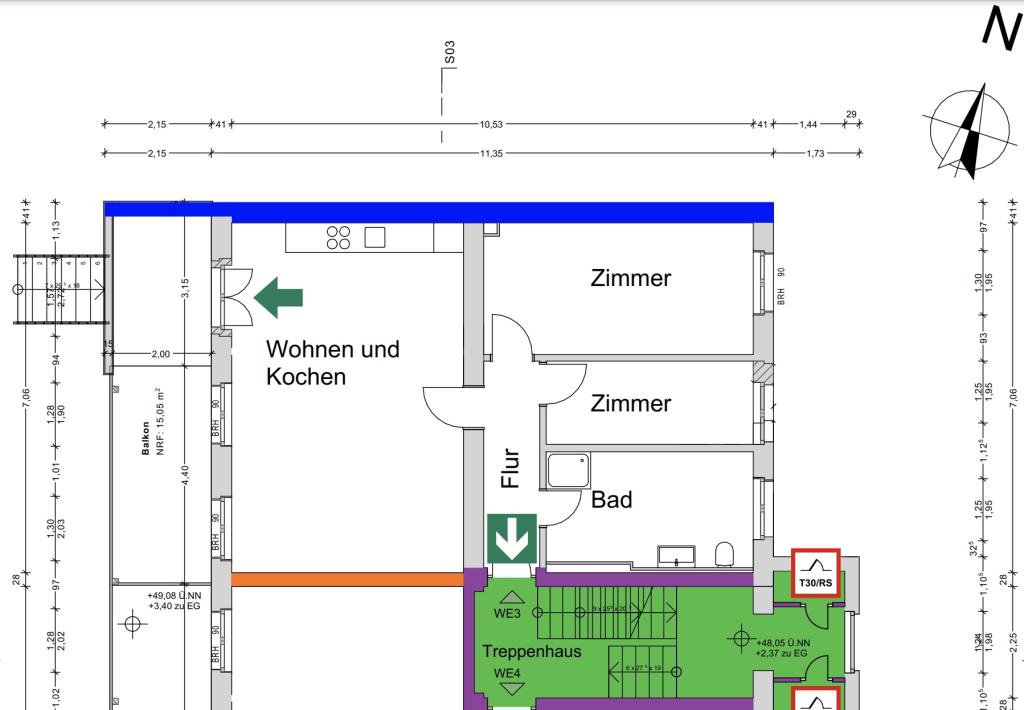 Wohnen mit Stil: 3-Zimmer-Wohnung in saniertem Altbau mit hochwertiger Ausstattung - Photo 4