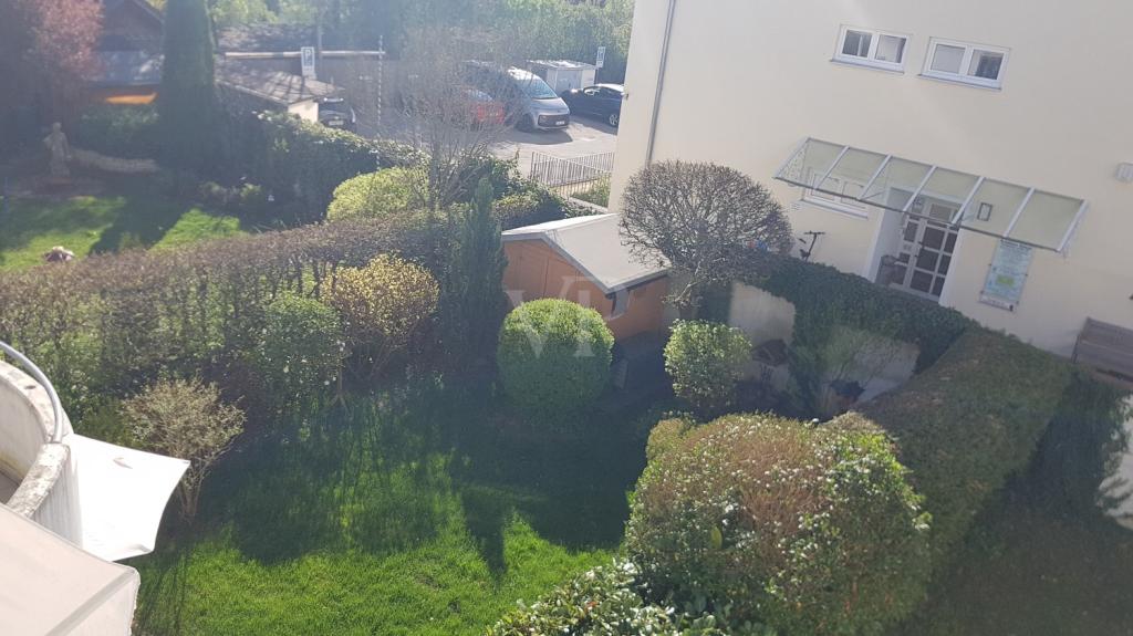 Blick vom Balkon