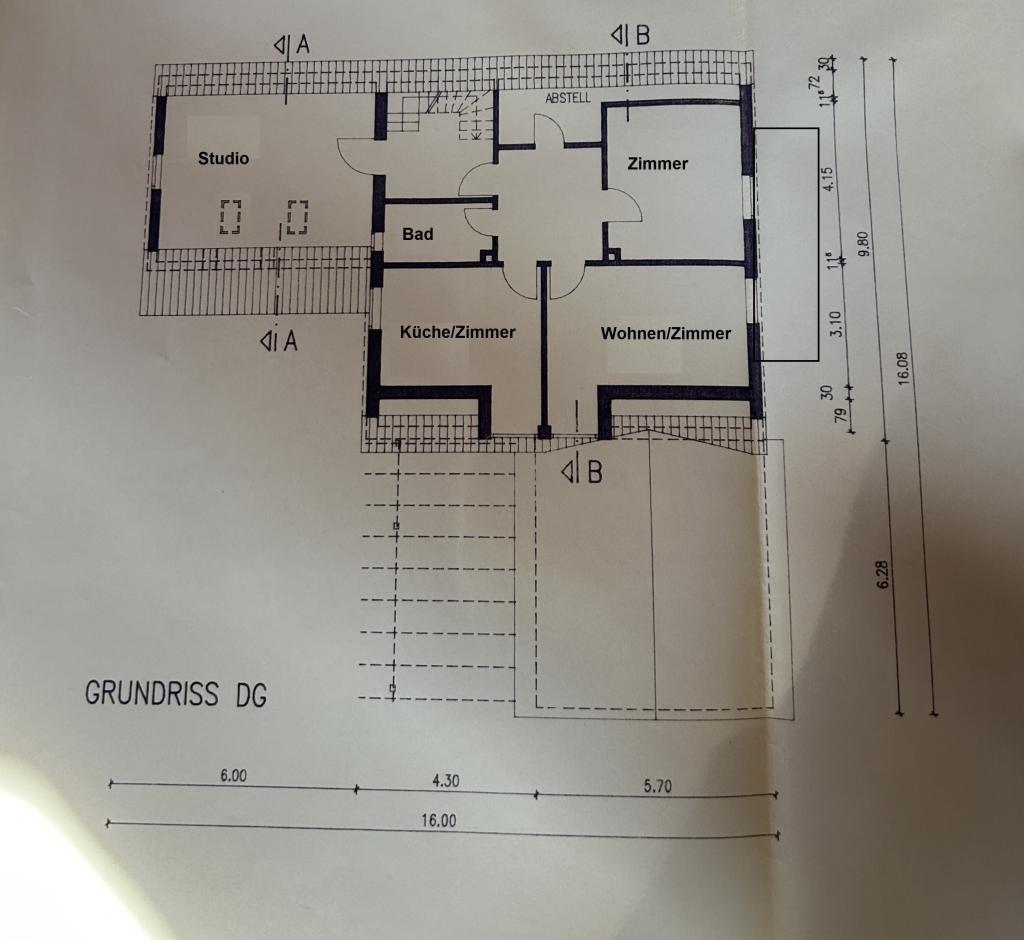 Grundriss DG 