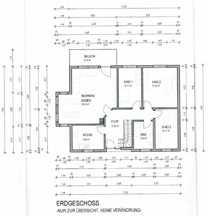 Grundriss Erdgeschoss