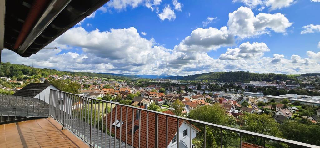 Aussicht vom Balkon 