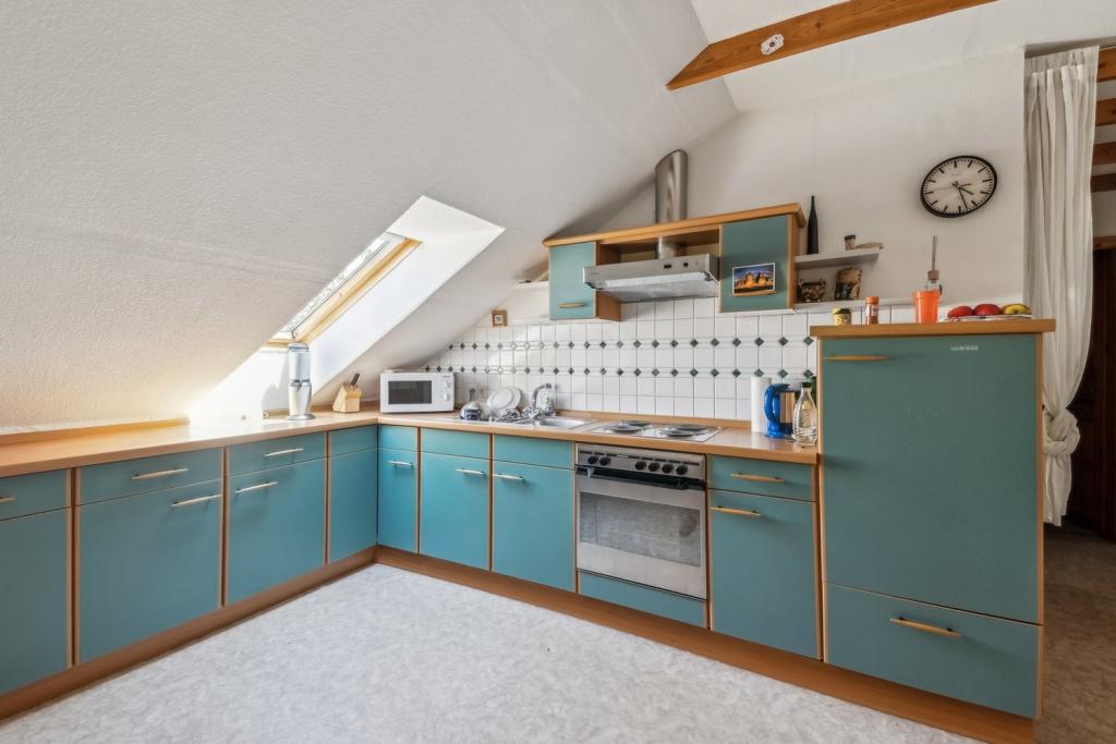 Küche  - Wohnung im Dachgeschoss