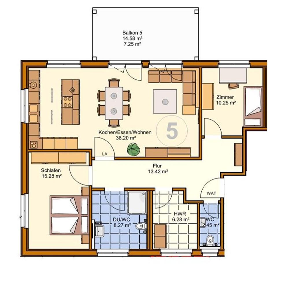 Erstbezug: 101m² Neubau mit Einbauküche, Haustiere willkommen, Balkon, 2 Stellplätze - Photo 4