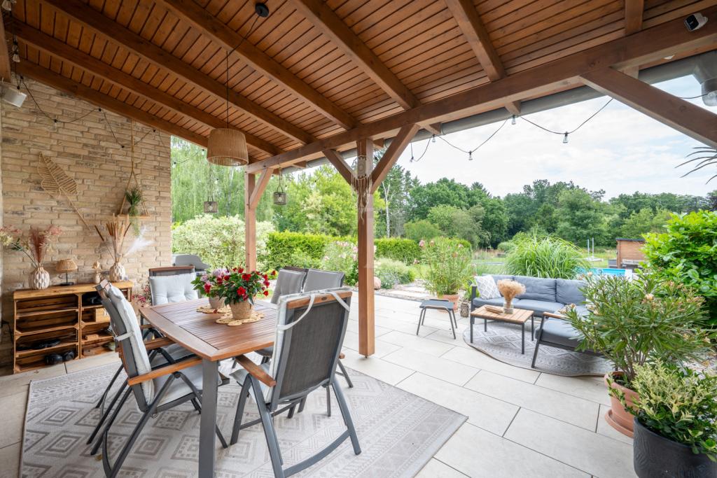 Terrasse mit Sitzbereich
