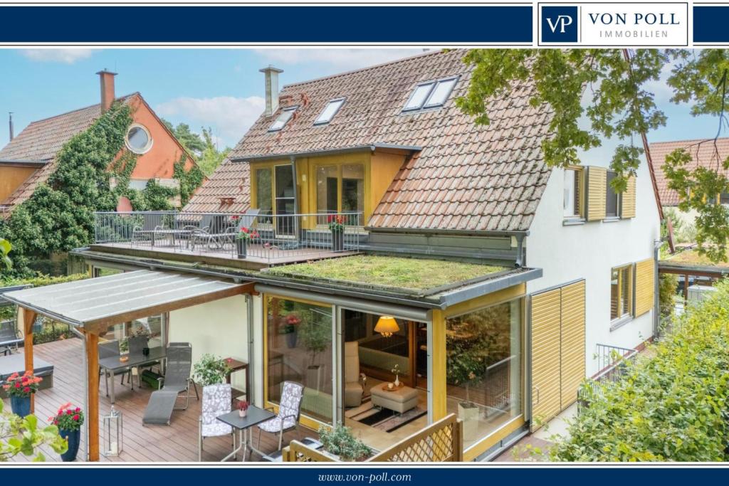 Haus mit Wintergarten