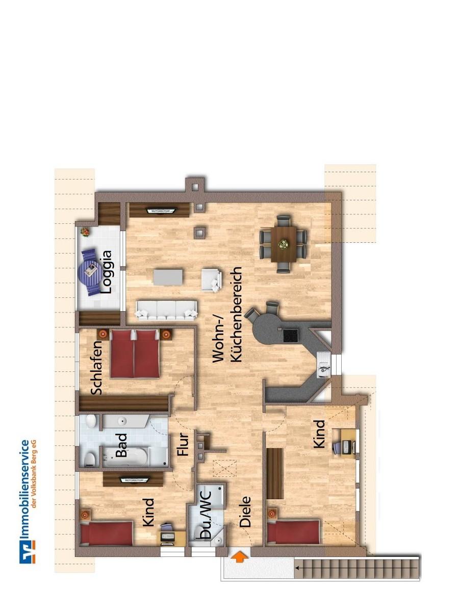 Grundriss Dachgeschoss