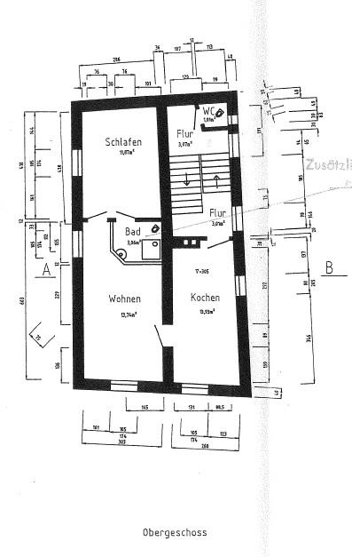 Grundriss Obergeschoss