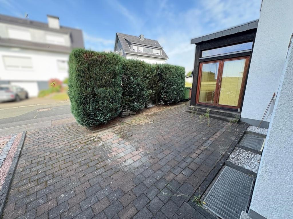 Terrasse vor dem Haus