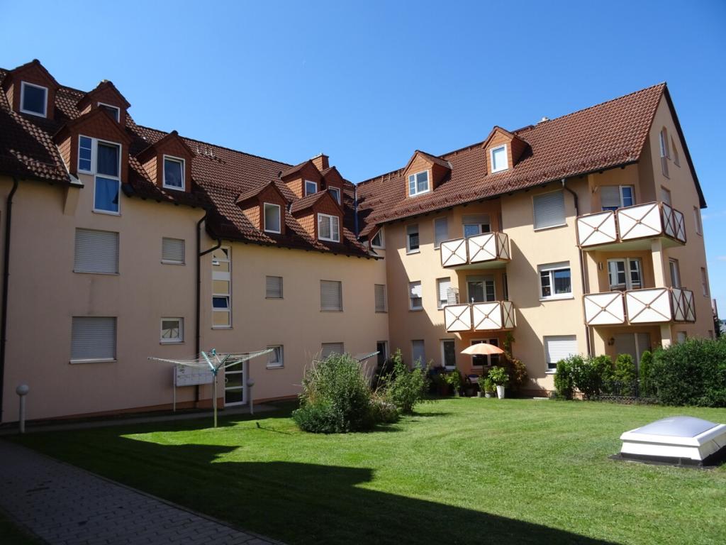 Innenansicht Wohnanlage