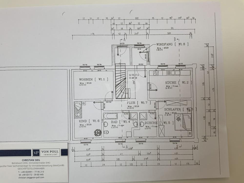 Geplanter Grundriss EG