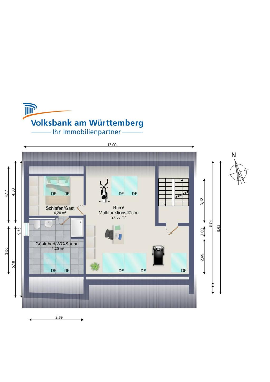 Grundriss DG