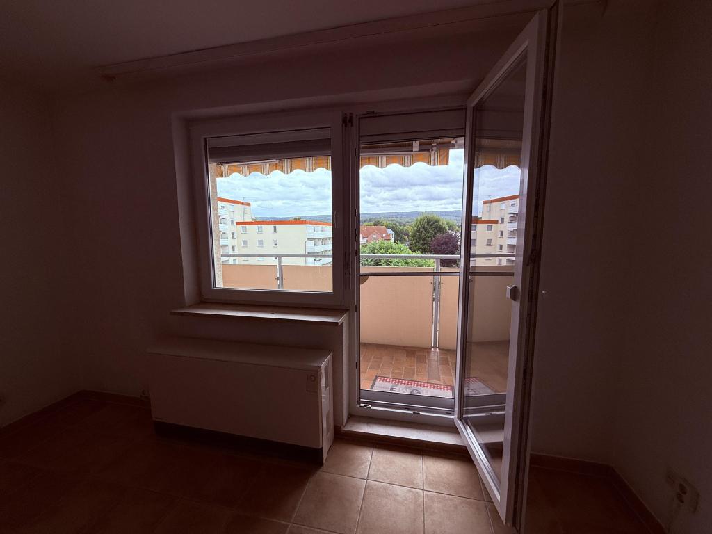 Balkon mit Markise