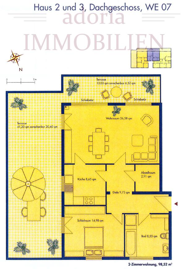 Grundriss WE 7