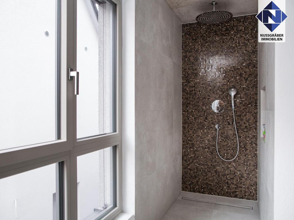 moderne Dusche