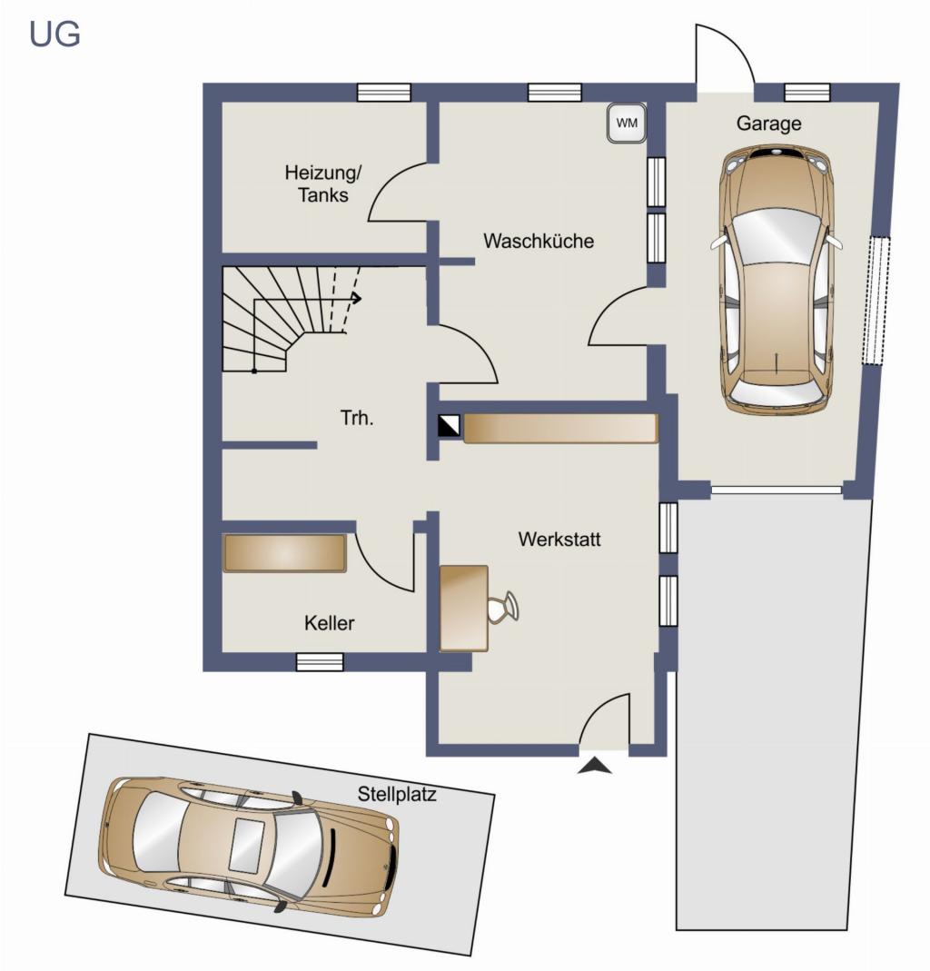 Grundriss UG