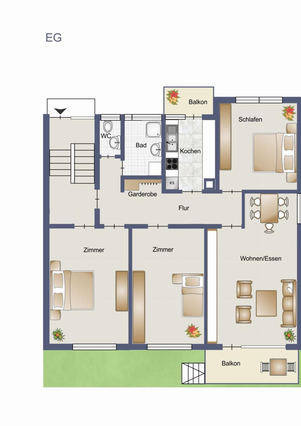Grundriss EG