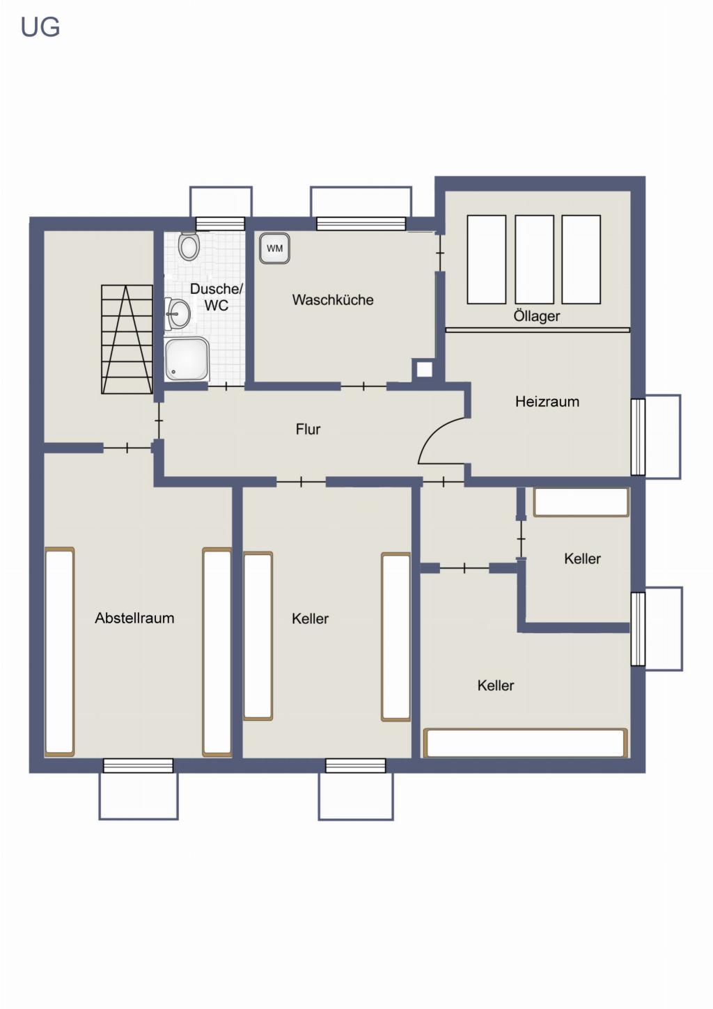Grundriss UG